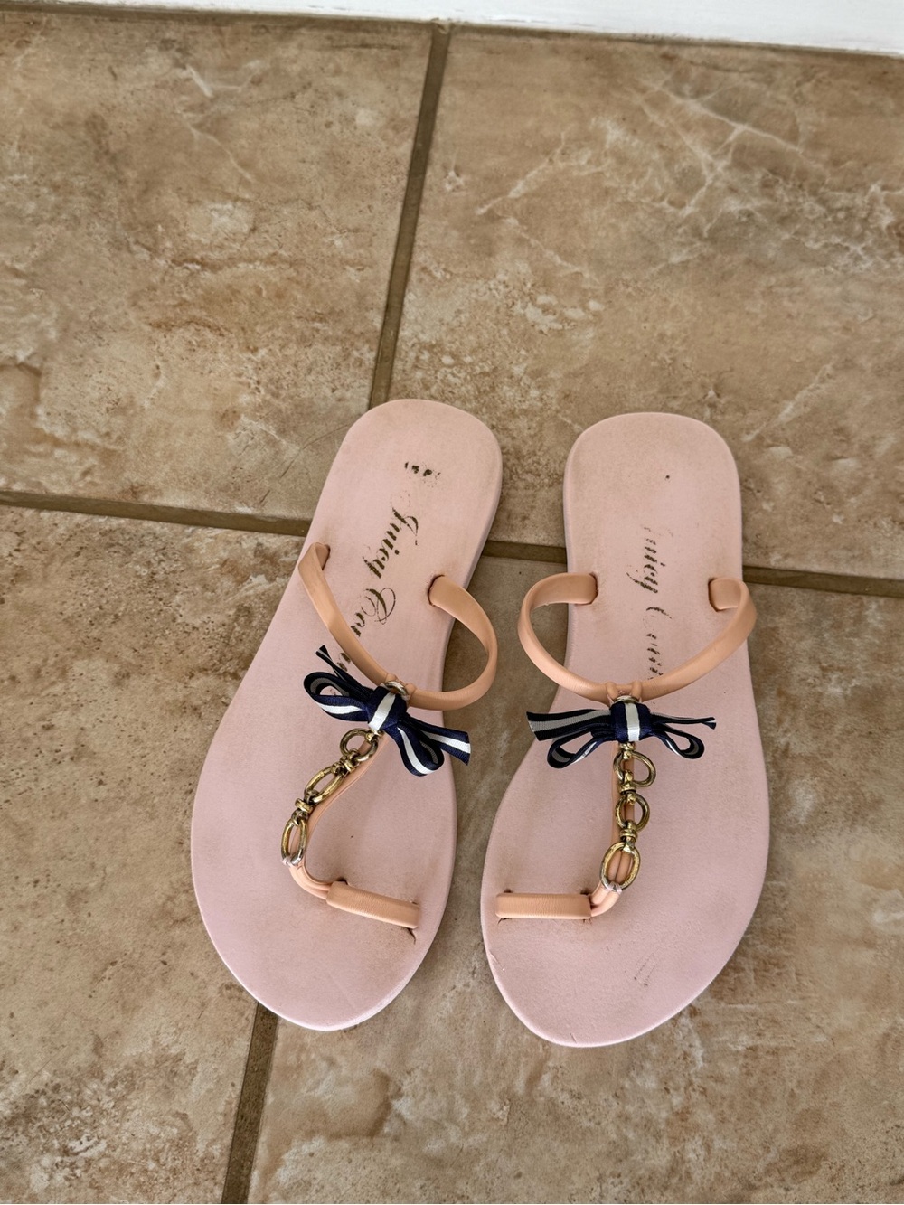 Juicy couture beach slides flip flop